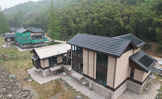 紹興寶業(yè)四季園養(yǎng)老別墅BIPV項(xiàng)目